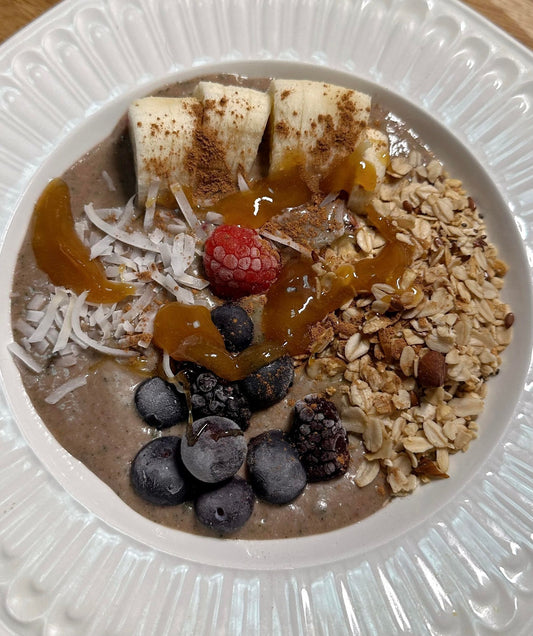 Matcha Berry Coconut Yogurt Bowl