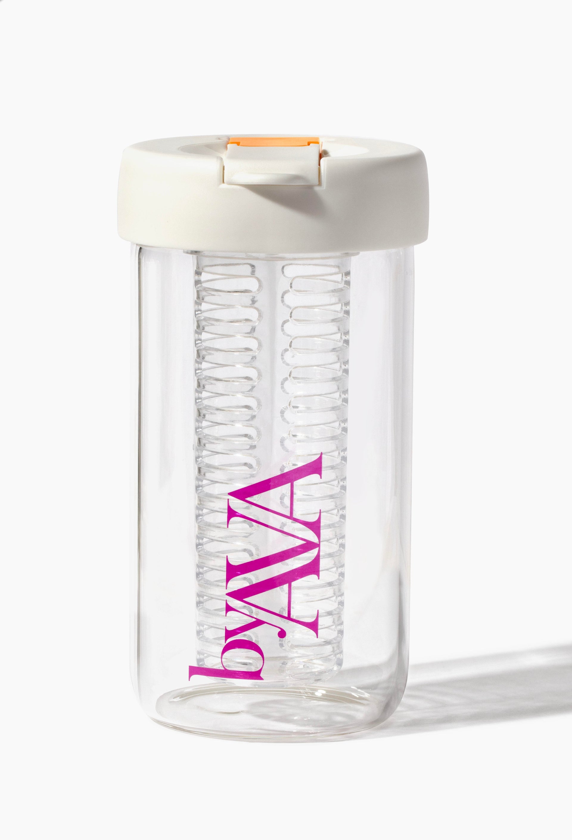 Elixir Glass Water Bottle with Infuser & Straw